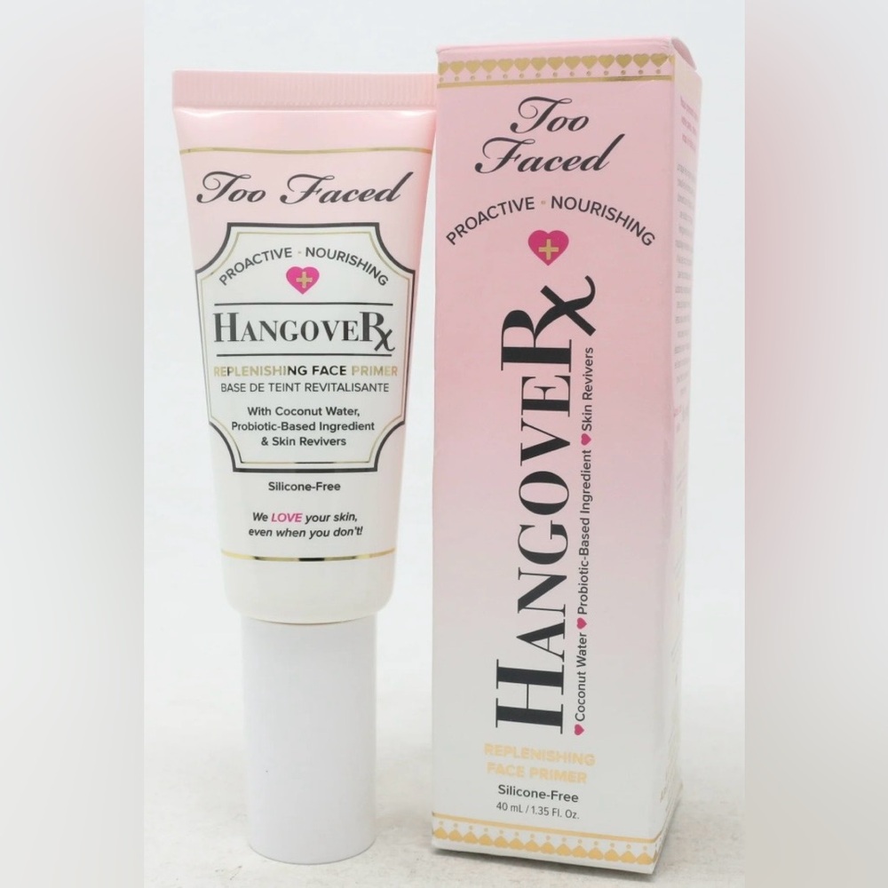 🆕🤍 TOO FACED HANGOVER  REPLENISHING FACE PRIMER. BRAND NEW IN BOX. FULL SIZE.